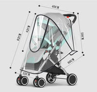Tapa-chuva para carrinho de bebé