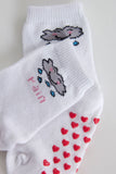Lote 3 Pares Meias Antiderrapantes Estampadas Menina