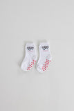 Lote 3 Pares Meias Antiderrapantes Estampadas Menina